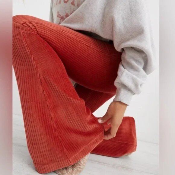 Aerie - Corduroy Flare Pants - Picture 3 of 5